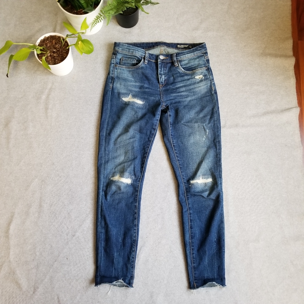 Blank NYC Skinny Distressed Jean's Size 26